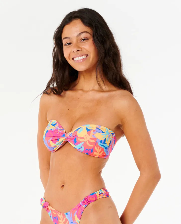Rip Curl Es Verda Bandeau Bikini Top