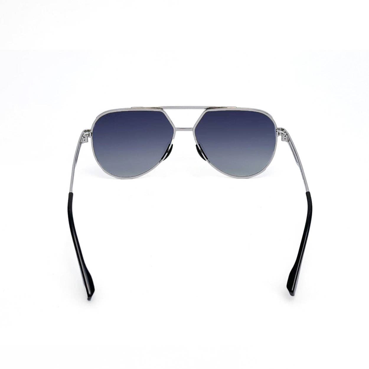 Topfoxx Untangled x Emily Tangle Free Aviator Sunglasses - Faded Blue