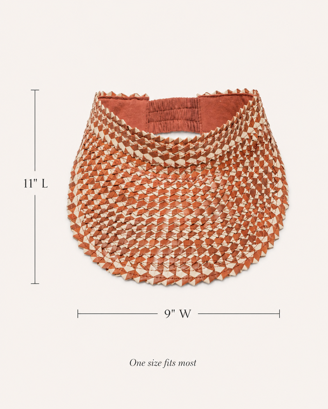 Village Thrive - Ombre Rattan Sun Visors