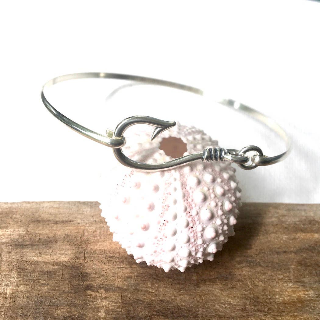 Jackie Gallagher Designs Fish Hook Cuff Bracelet