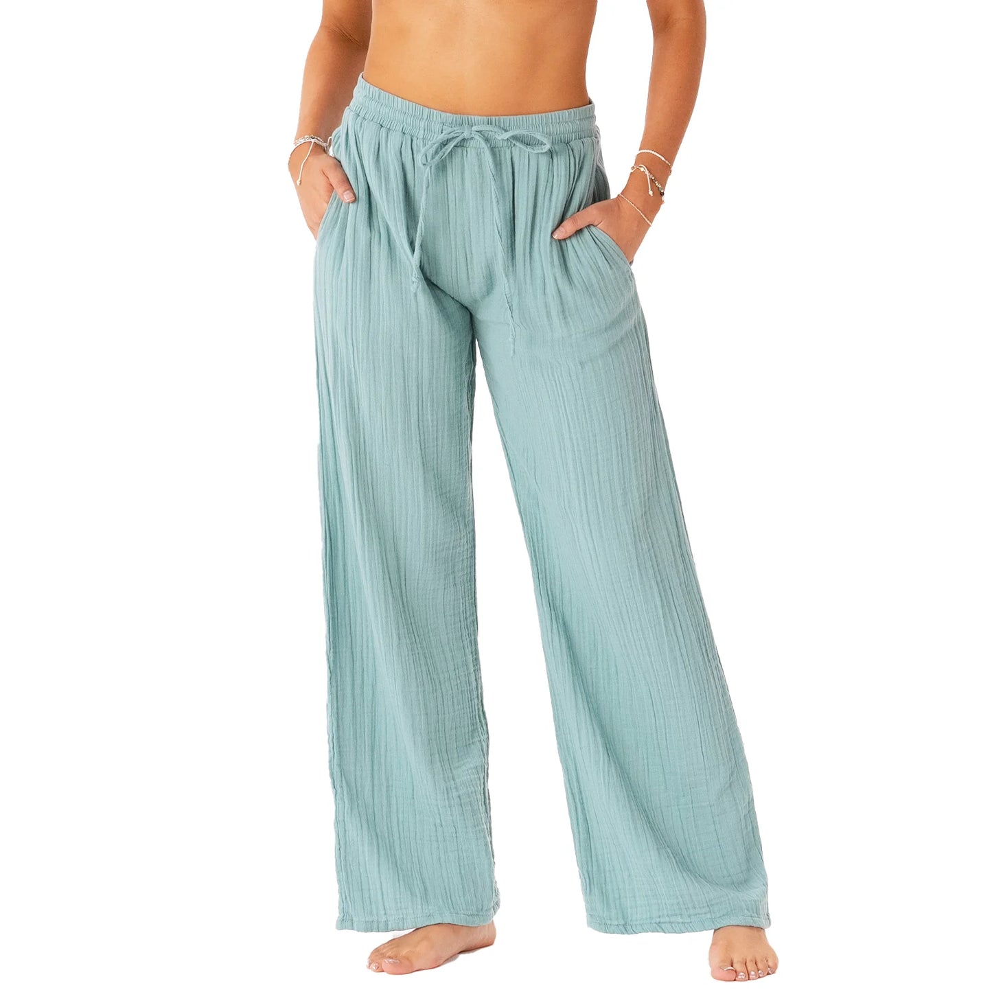 Lotus and Luna Aqua Cabana Pants