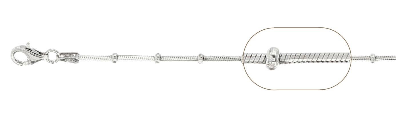 Tiger Mountain Jewelry Hermosa Beach Sterling Silver Adjustable Anklet