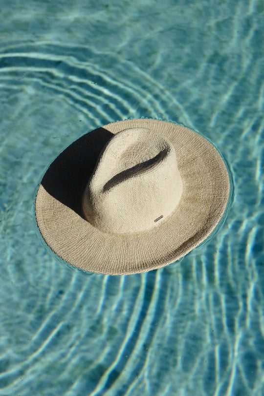 Brixton Cohen Cowboy Straw Hat - Natural