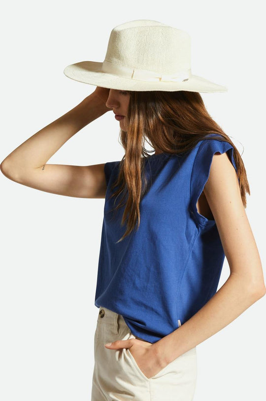 Brixton Lyons Knit Packable Hat - Natural
