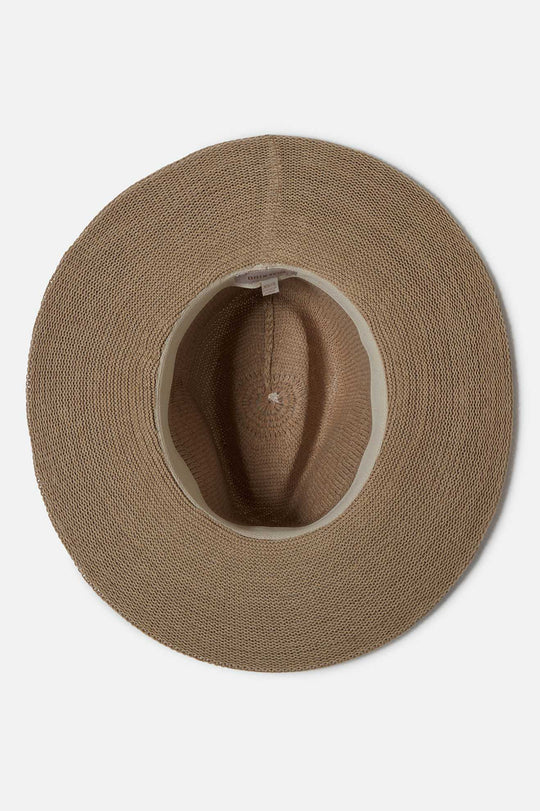Brixton Lyons Knit Pattern Packable Hat - Light Tan/Light Tan