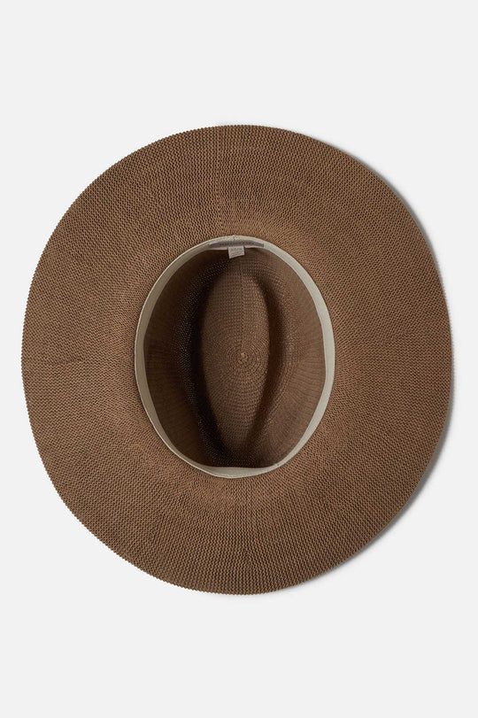 Brixton Lyons Knit Packable Hat - Dark Tan/Black