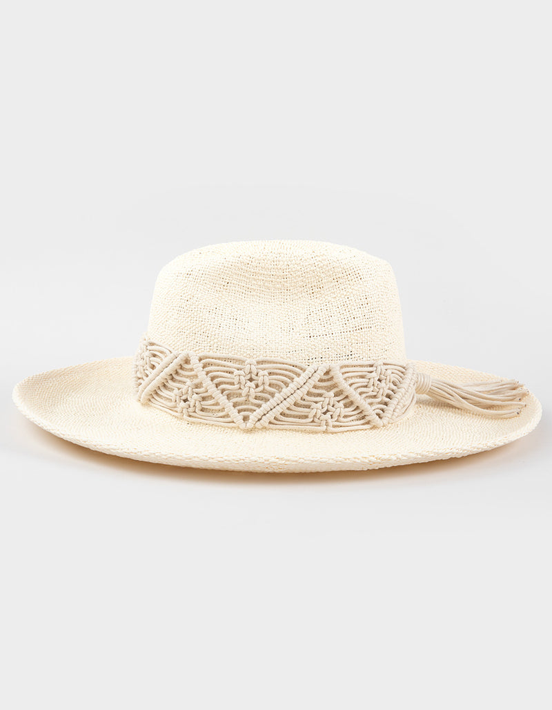 Brixton Matteo Straw Hat - Bone/Bone
