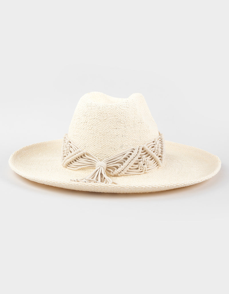 Brixton Matteo Straw Hat - Bone/Bone