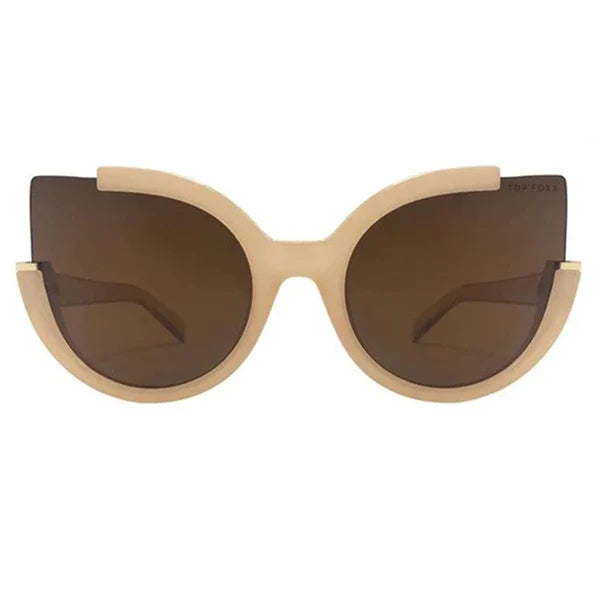 TopFoxx Chloe Sunglasses - Nude