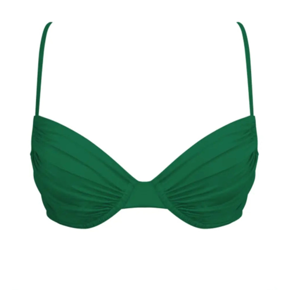 Sundaze Brunch Emerald Bikini Top