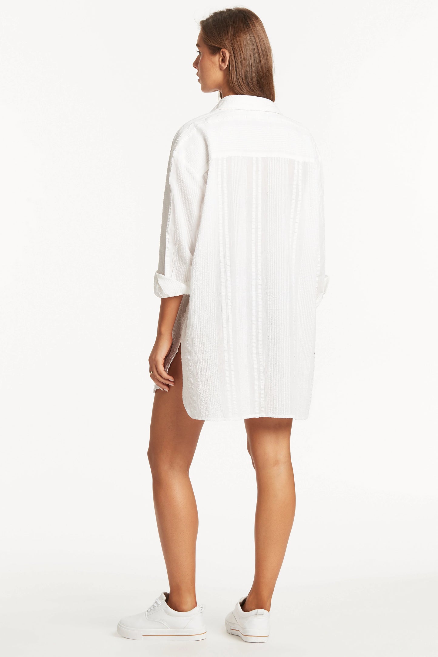 Sea Level Heatwave Cover Up Shirt