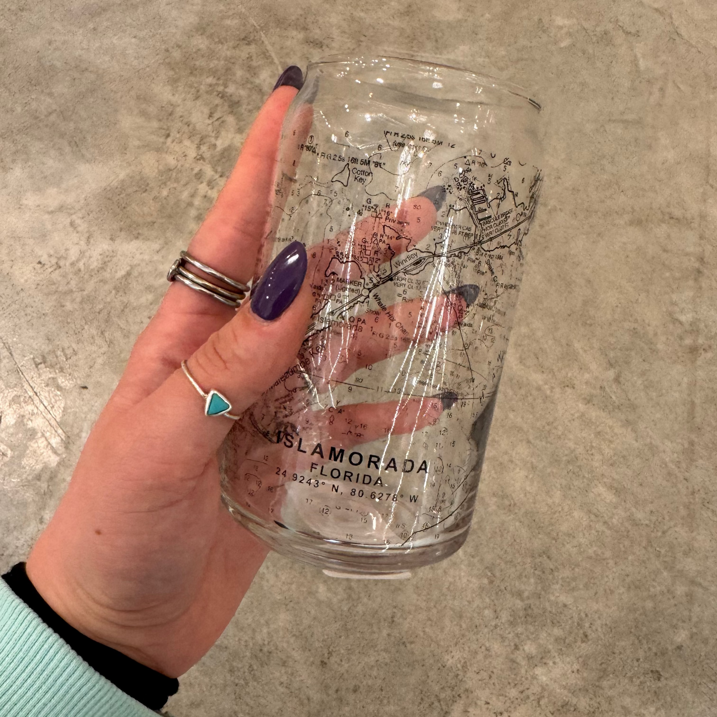 Black Lantern Islamorada Pint Glass