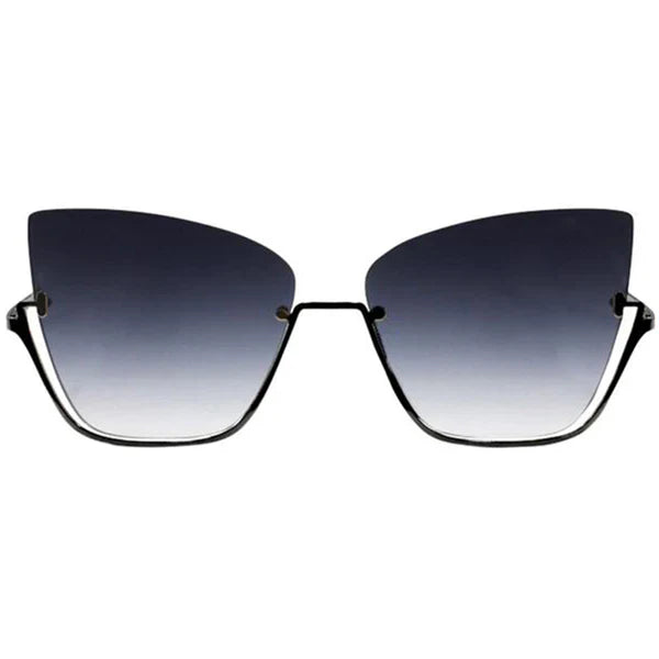TopFoxx Raya X Vixen Sunglasses - Faded Black