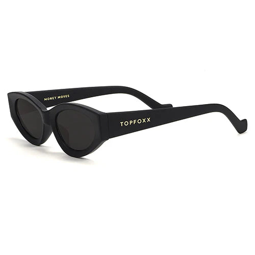 TopFoxx Kat X Money Moves Sunglasses - Black