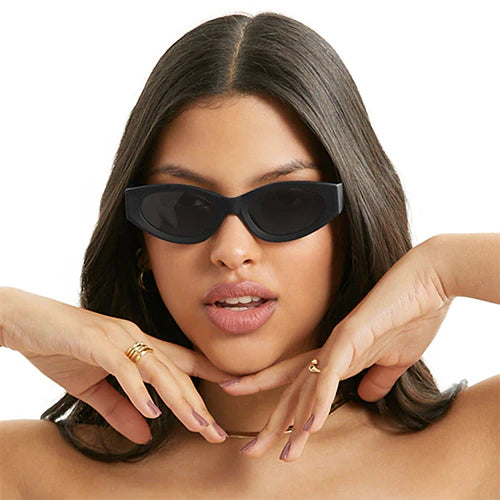 TopFoxx Kat X Money Moves Sunglasses - Black