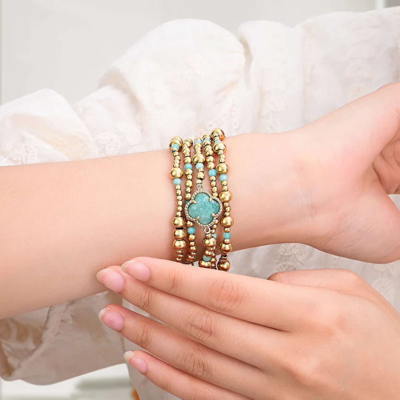 Cape Diablo Apple Watch Band - Healing Amazonite Delight