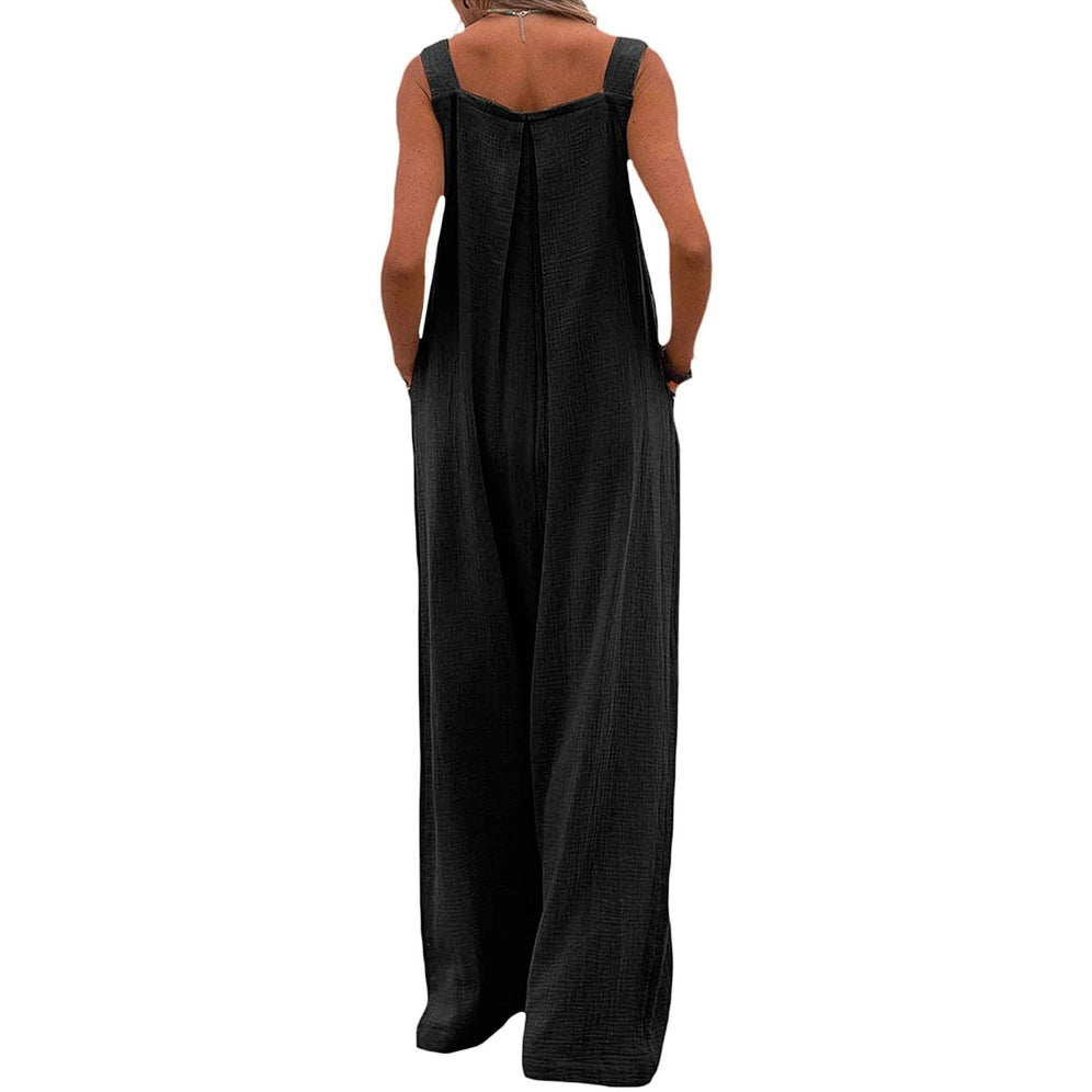 Sweetkama Crepe Jumpsuit - Black