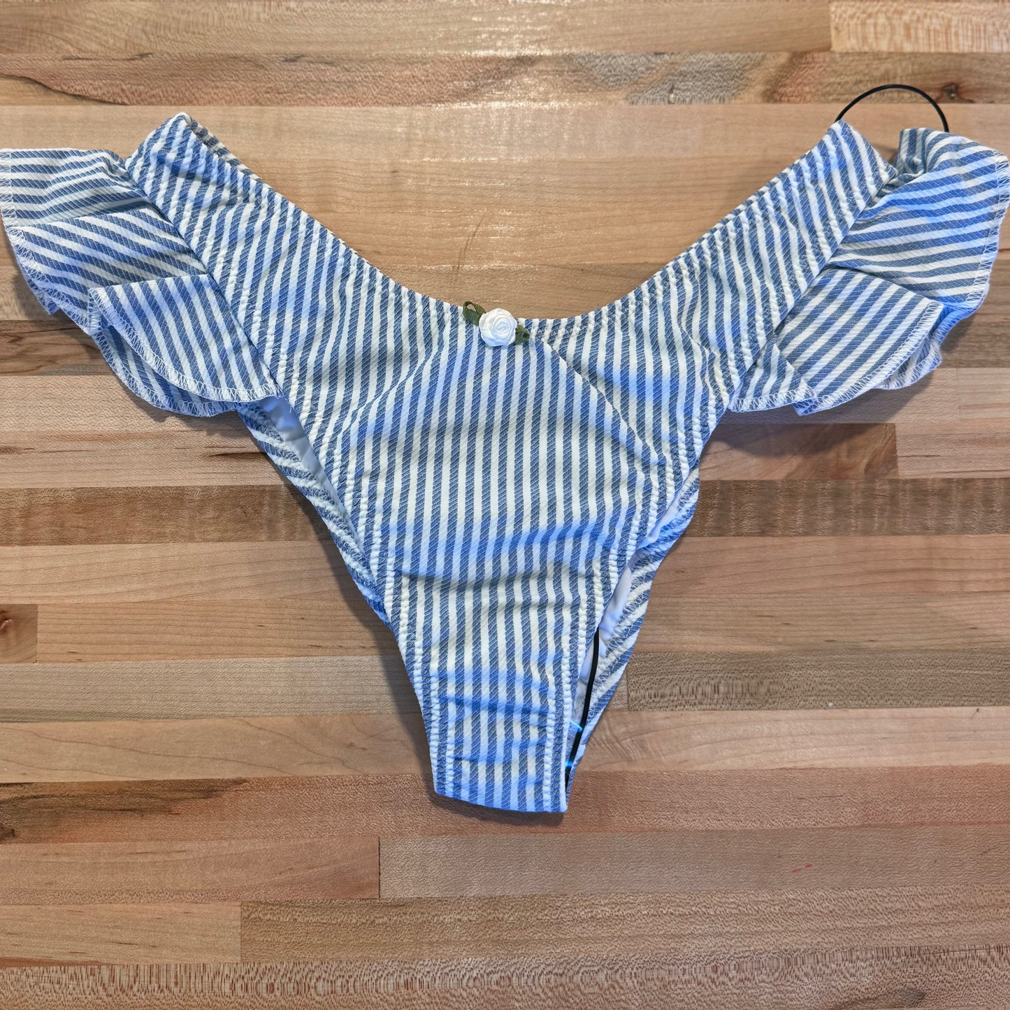 Montce Classic Blue Stripe Kelly Bikini Bottom