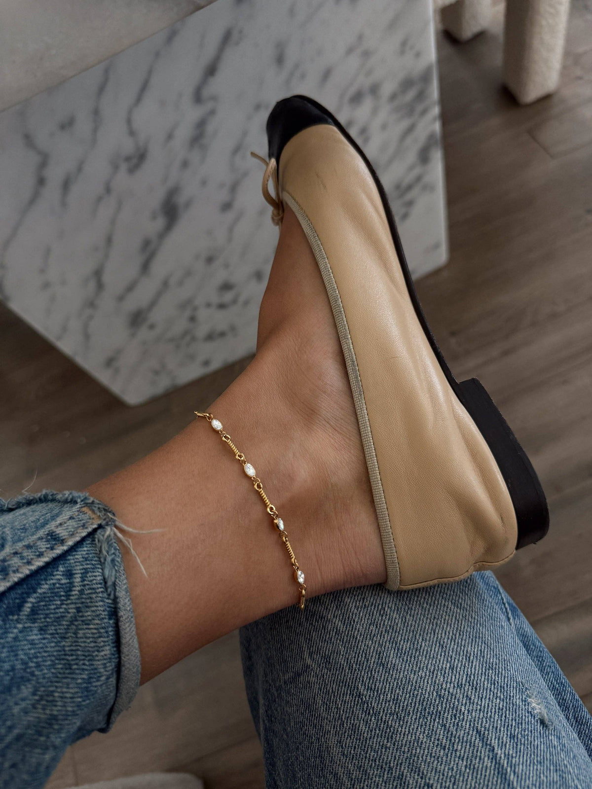 CHANSUTTPEARLS IZZY BRACELET/ ANKLET