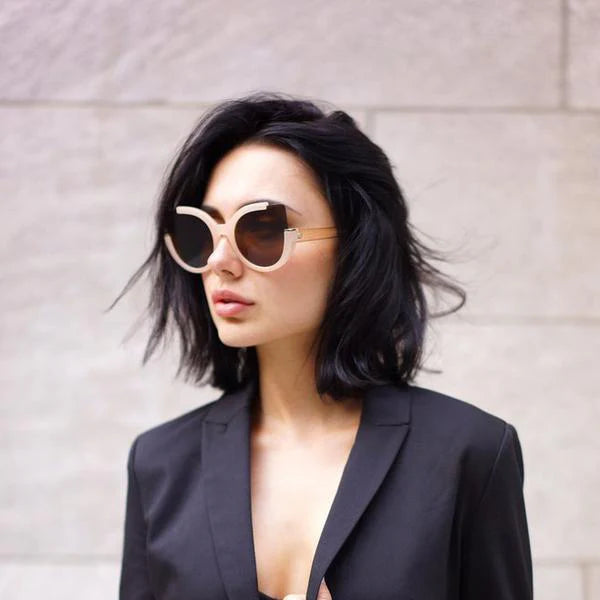 TopFoxx Chloe Sunglasses - Nude