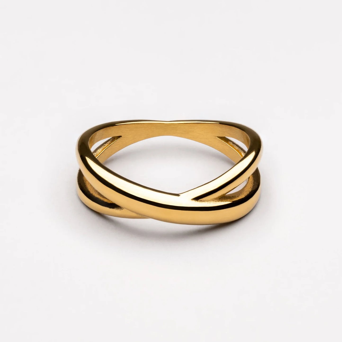 Atolea Bold Cross Ring