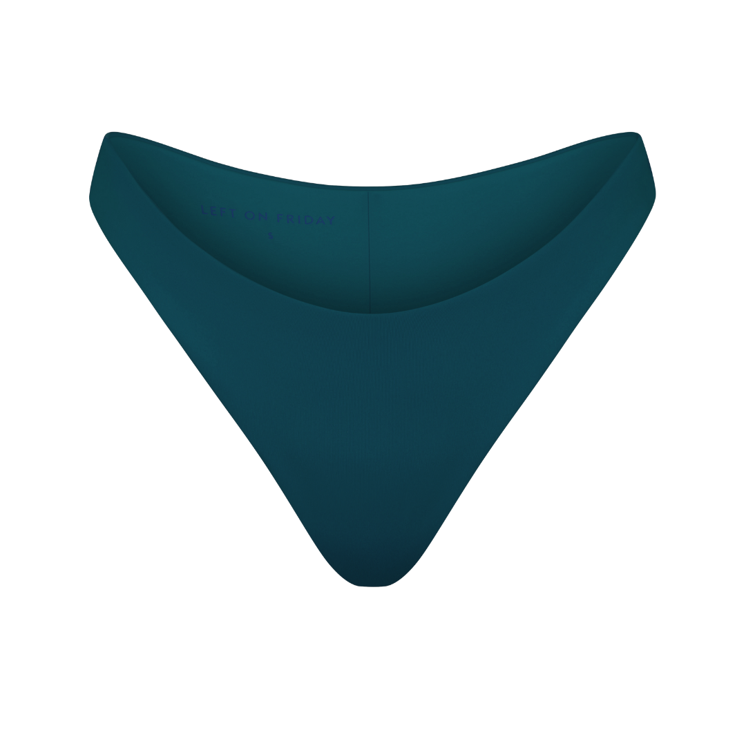 Left on Friday Dip Bottom - Deep End Teal