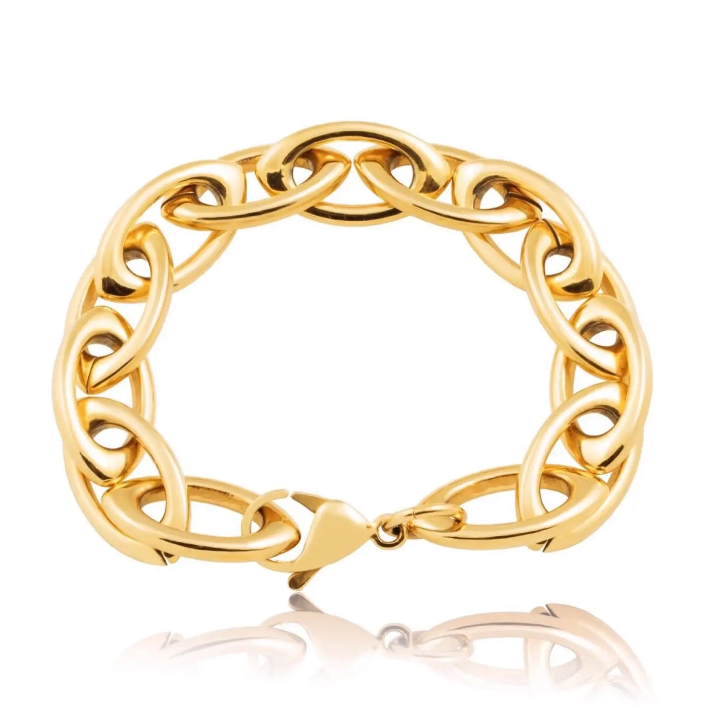 Sahira Frankie Oval Link Bracelet