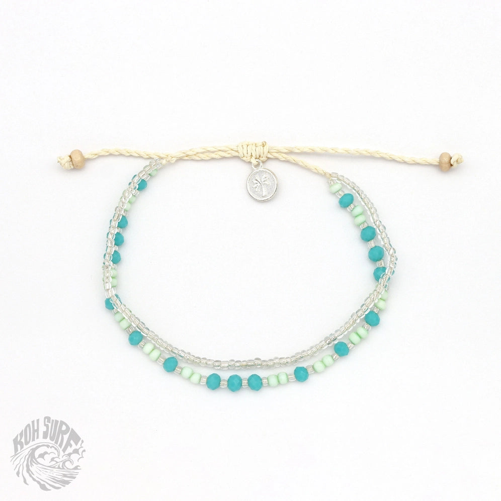 Koh Surf Haula Beach Beaded Bracelet - Green
