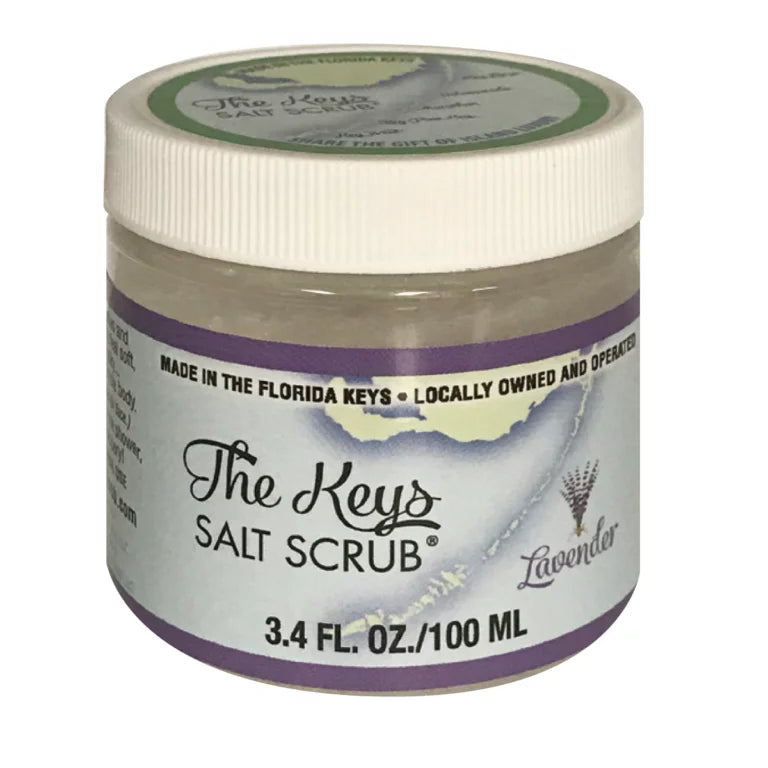 The Keys Salt Scrub - Lavender 3.4 Travel Size