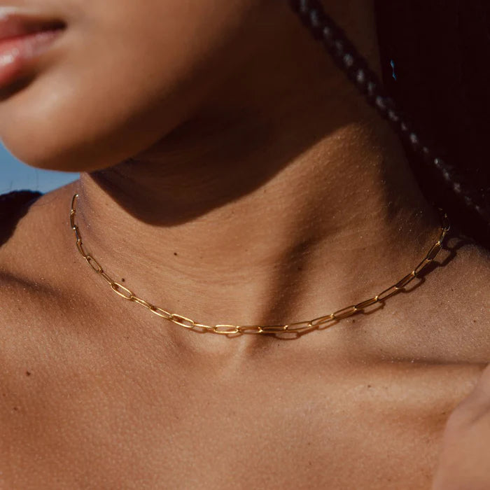Atolea Cozumel Paperclip Choker