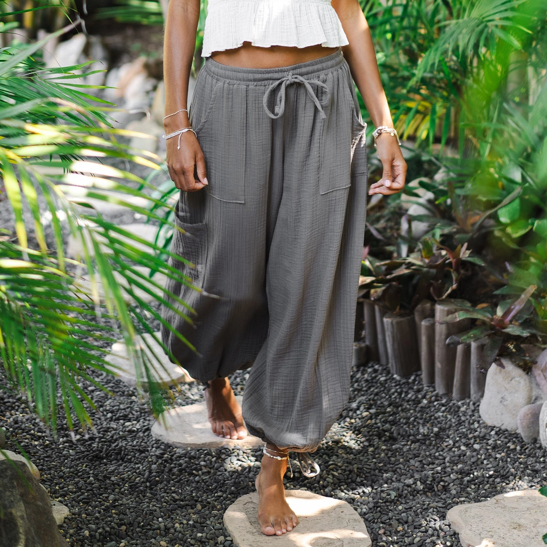 Lotus and Luna Adventure Cargo Pants - Granite