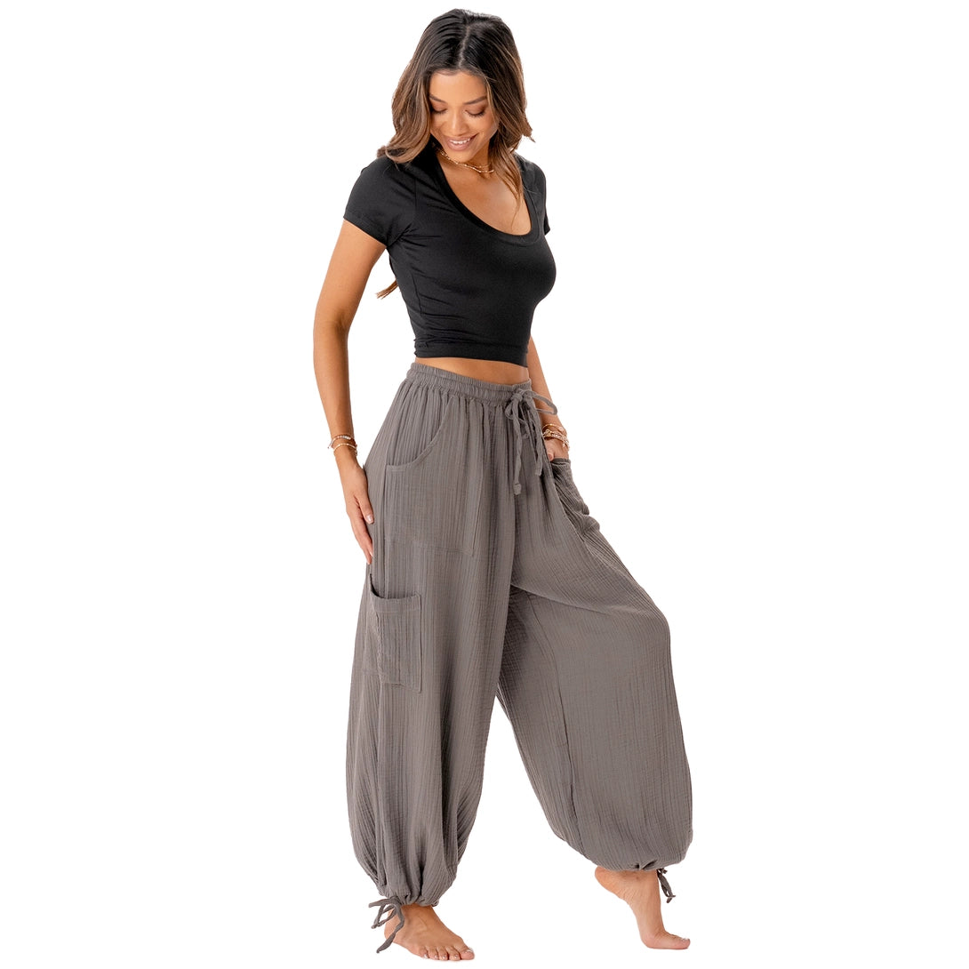 Lotus and Luna Adventure Cargo Pants - Granite