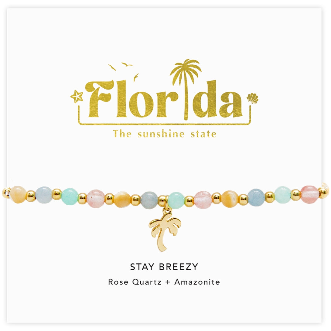 Lotus and Luna Florida Charm Bracelet - Stay Breezy