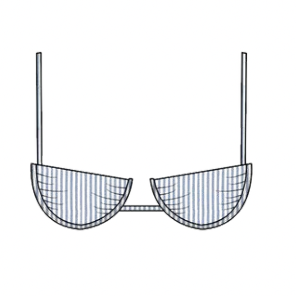 Montce Classic Blue Simonette Bikini Top