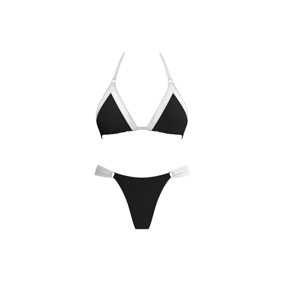 Sundaze Brunch Nathalie B&W Bikini Top