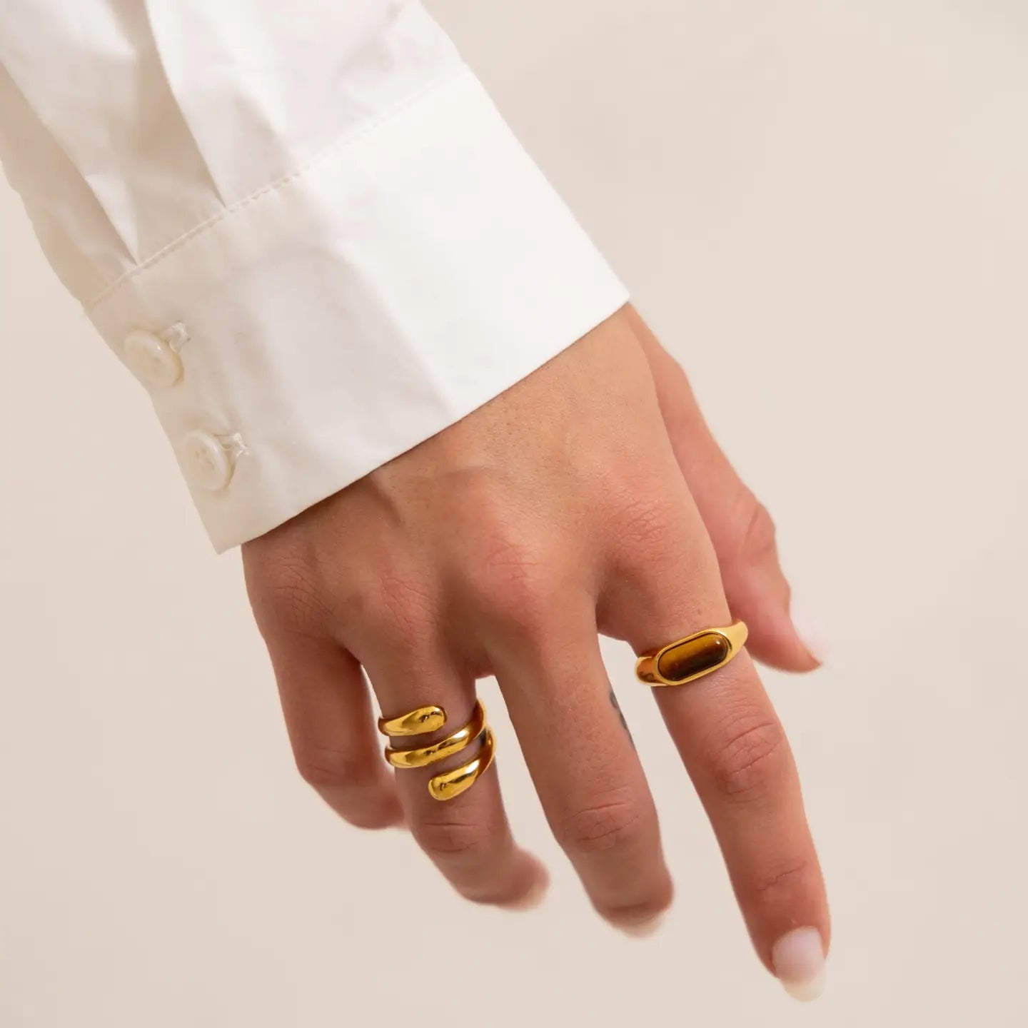 Sahira Rue Band Ring