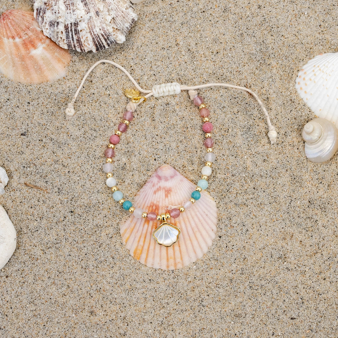 Lotus and Luna Florida Charm Bracelet - Sandy Toes