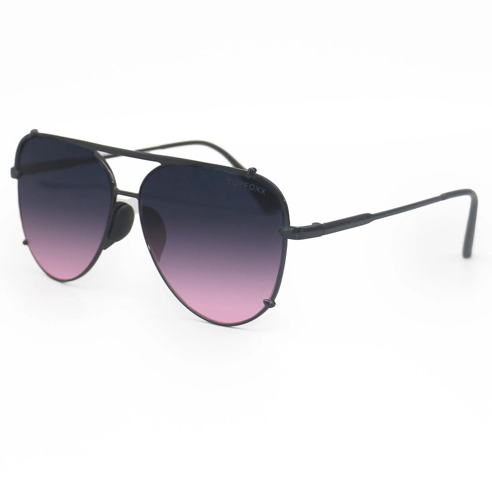 TopFoxx Cristina Sunglass - Faded Purple & Pink