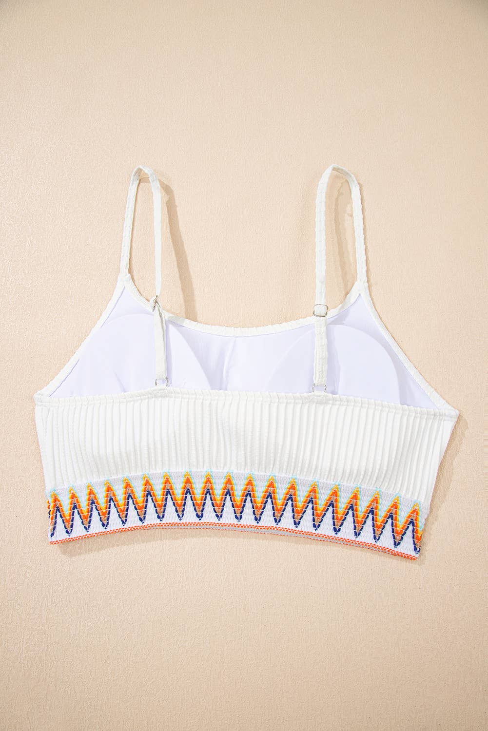 1 the Woman Contrast Banded High Waist Bikini Bottom