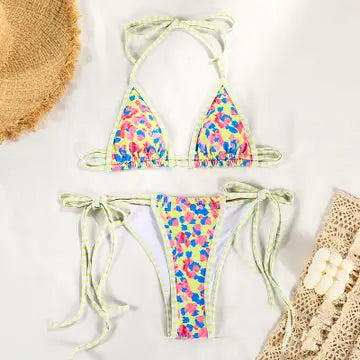 Sweetkama Double Banded Tie Side Bikini Bottom