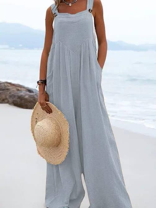Sweetkama Loose Crepe Overall