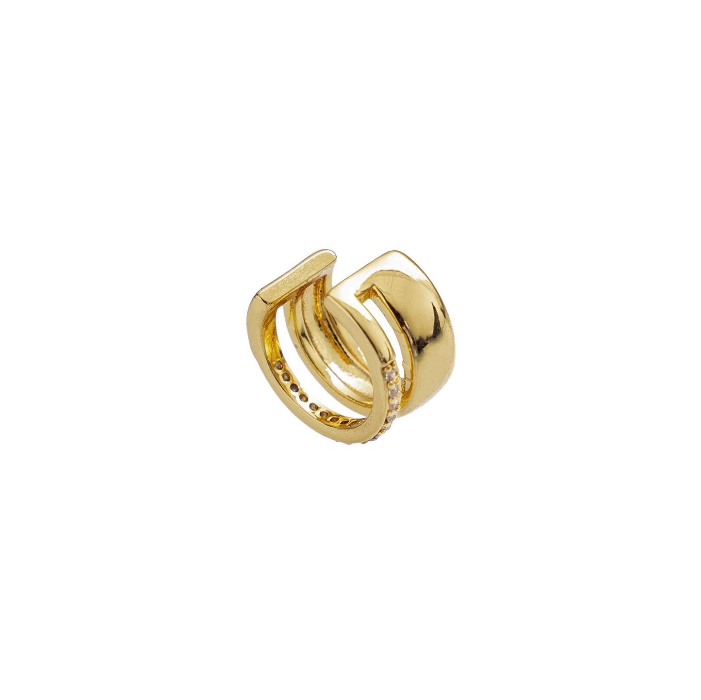Brenda Grands Jewelry 18K Gold Double Ear Cuff