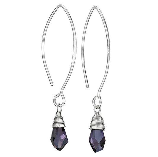 Tiger Mountain Jewelry Disco Nights Mystic Topaz Dangle Sterling Silver Earring