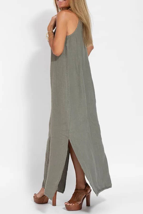Rosa Earthy Maxi Dress