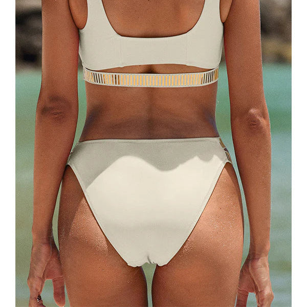 Charmo Gold Detail Bikini Bottom