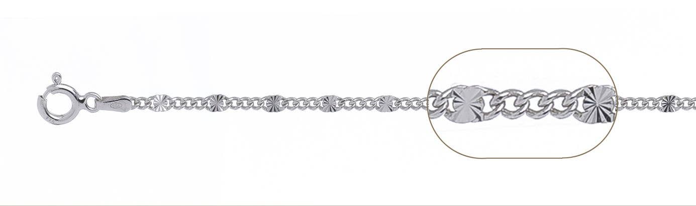 Tiger Mountain Jewelry Ogunquit Sterling Silver Adjustable Anklet