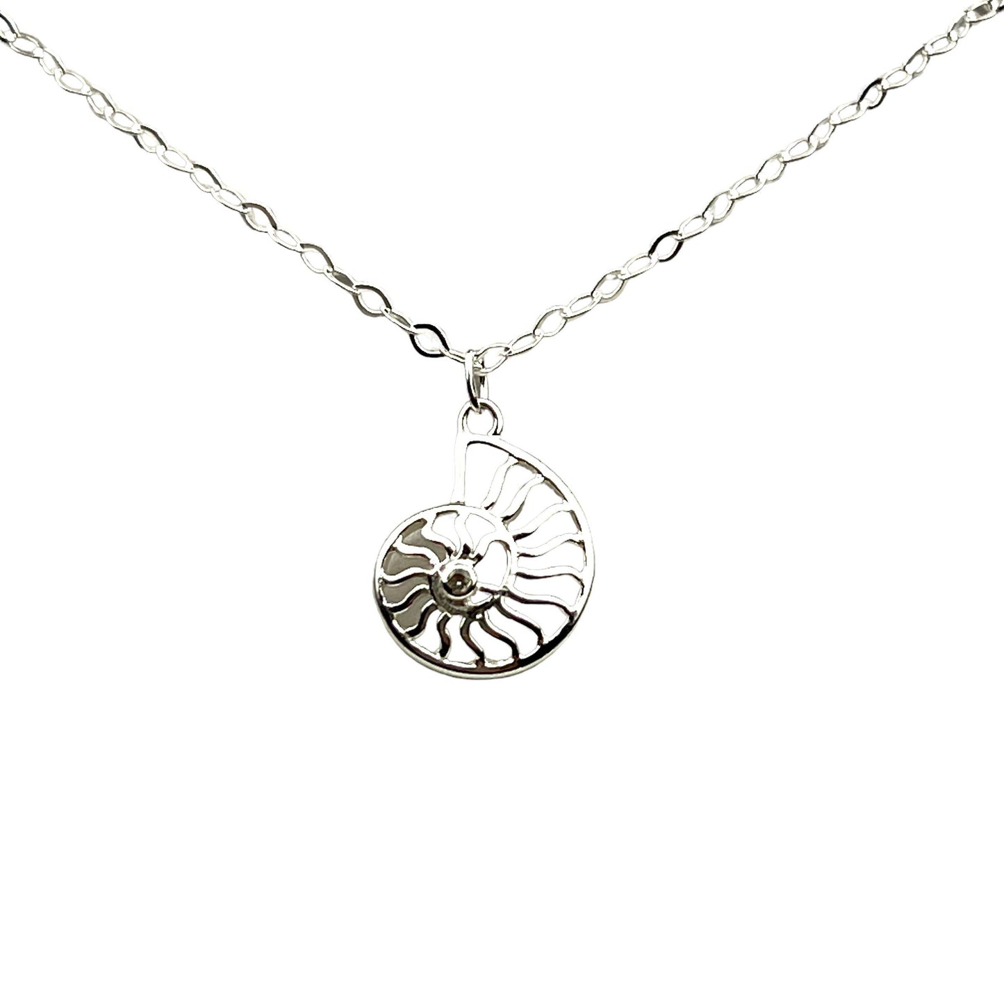 Jackie Gallagher Designs Nautilus Shell Necklace