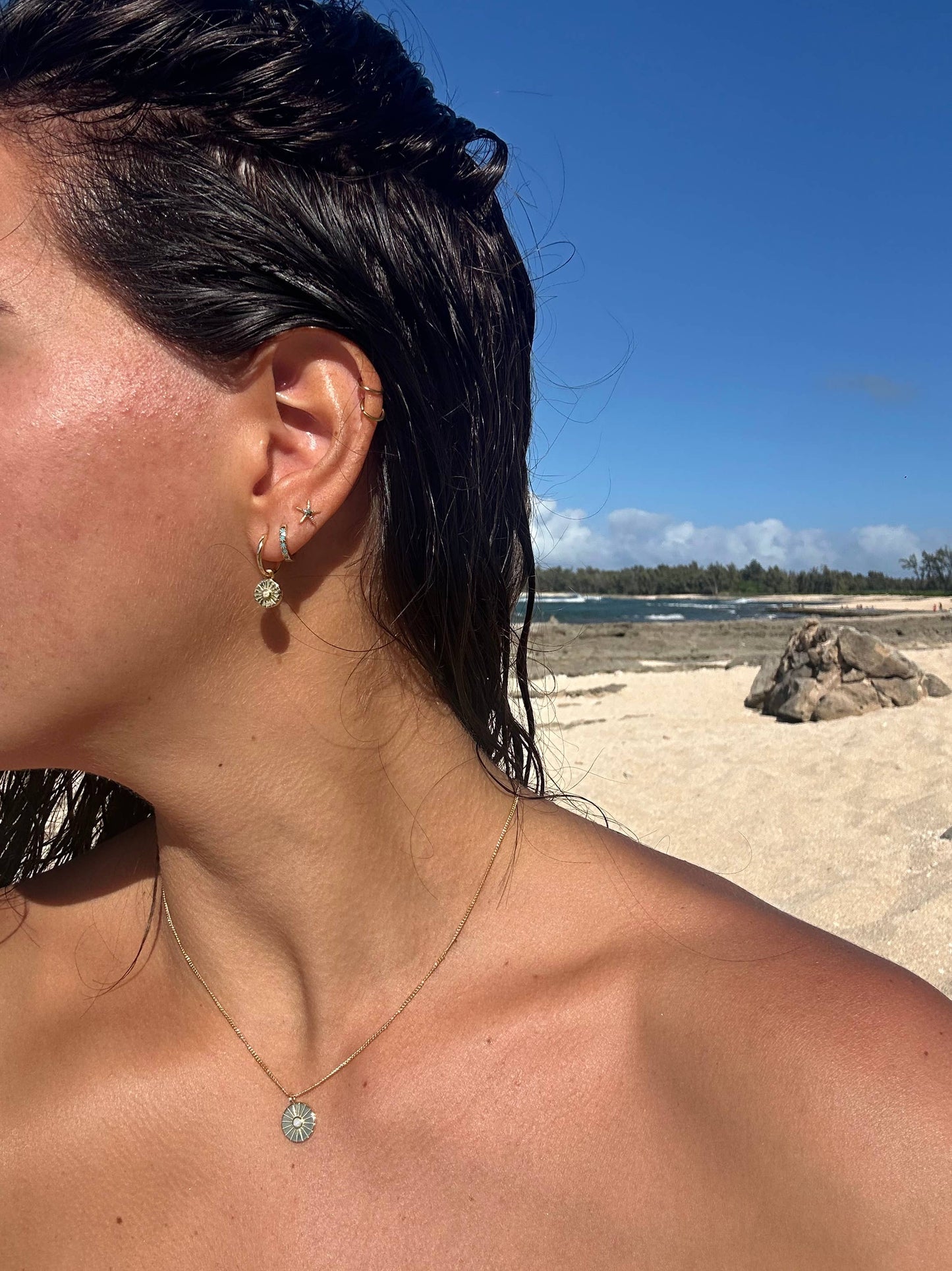 The Salty Gem Adeline Necklace