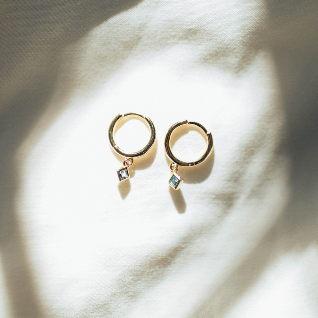 The Salty Gem Claira Hoops