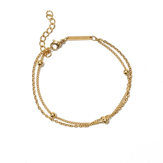 Brenda Grands Jewelry - Waterproof Dainty Double Bracelet
